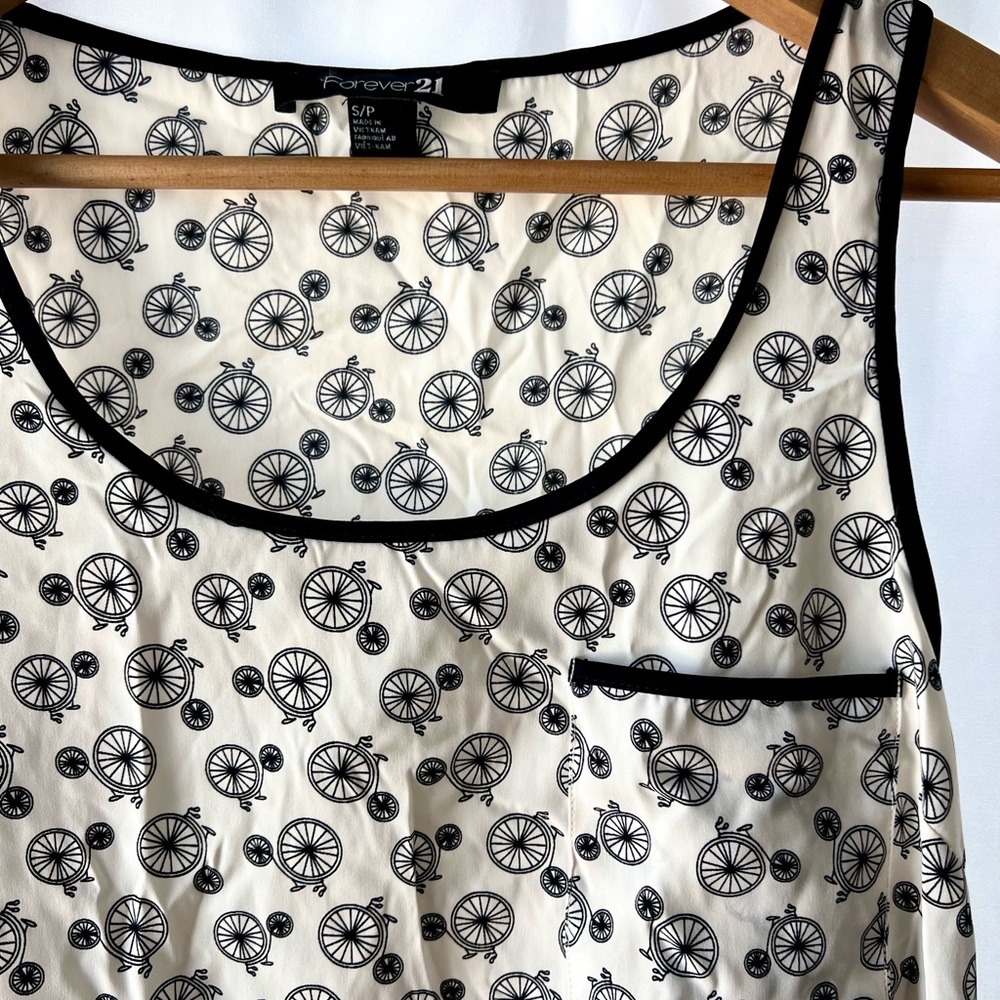♡ Hipster Bicycle Tank Top ♡